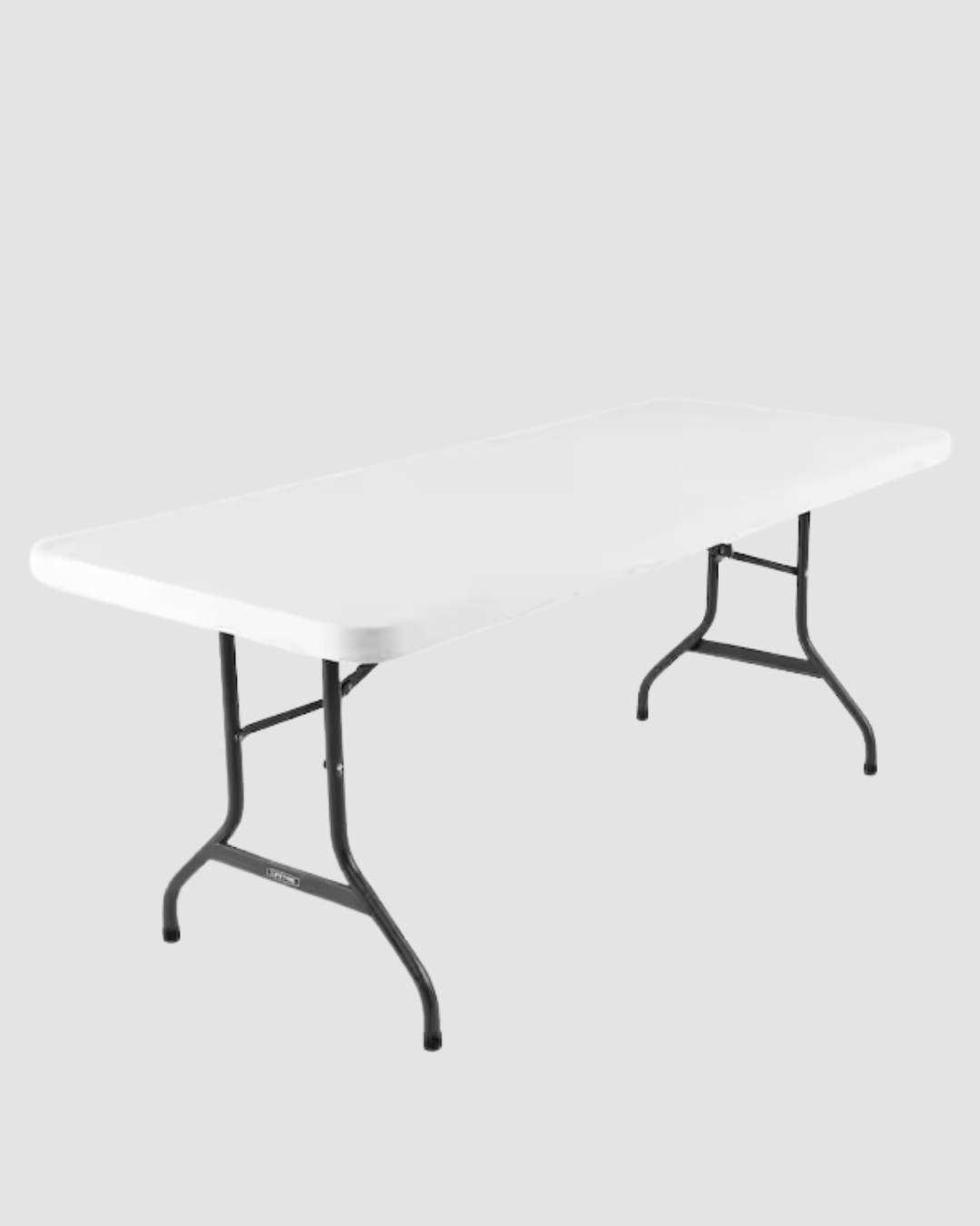 6 ft White Folding Table Rental