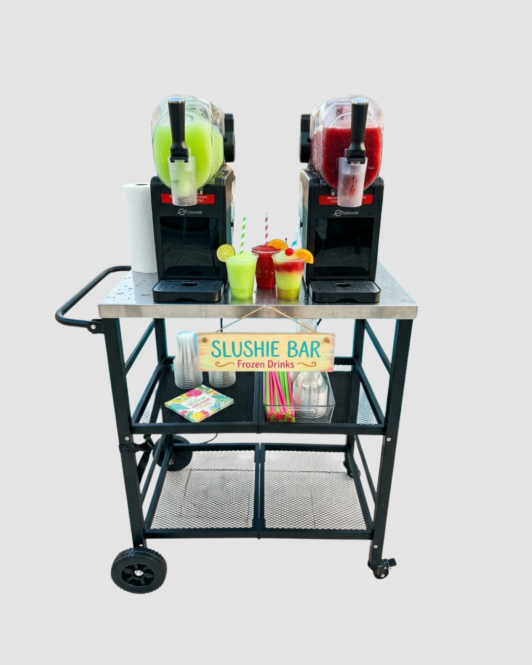 Double Frozen Drink / Soft Serve Machine